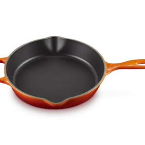 Le Creuset Gusseisen Brat- & Servierpfanne hoch ofenrot / orange