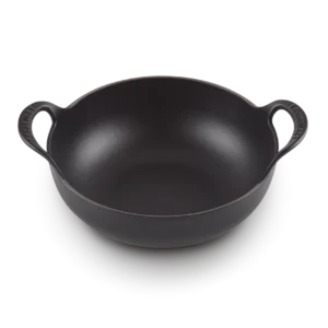 Le Creuset Gusseisen Topf Balti Dish 24 cm schwarz