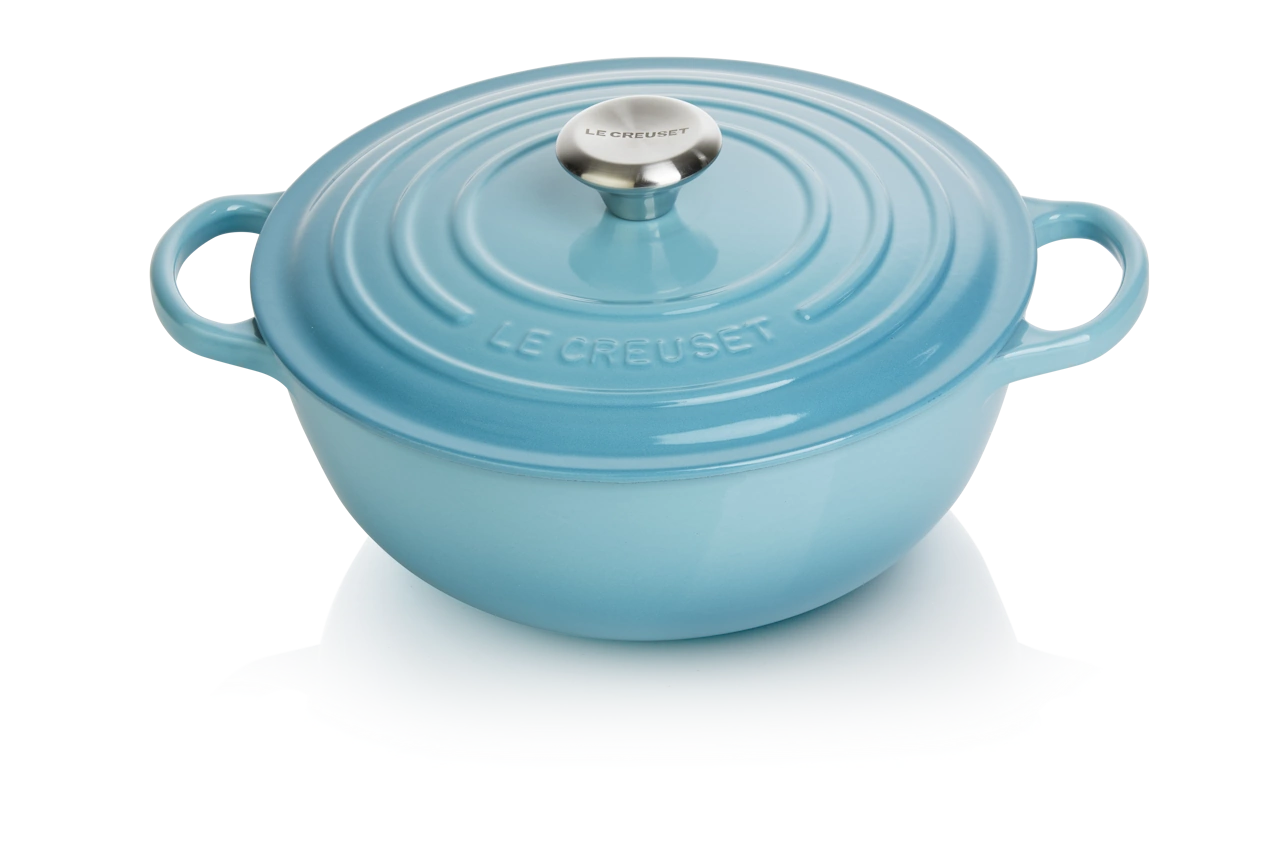 Le Creuset Topf La Marmite 26 cm karibik / türkis