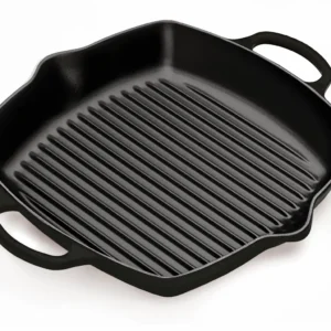 Le Creuset Grillpfanne 30 cm mit 2 Griffen schwarz