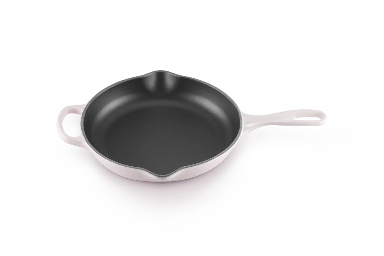 Le Creuset Gusseisen Brat- & Servierpfanne 23 cm shell pink / rosa 1 Le Creuset Gusseisen Brat- & Servierpfanne 23 cm shell pink / rosa