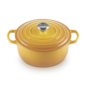 Le Creuset Gusseisen Topf 20 cm nectar / gelb