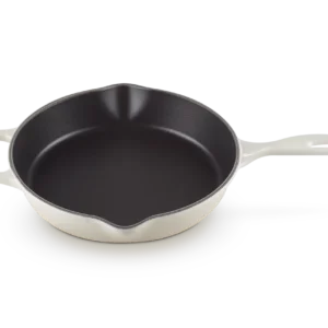 Le Creuset Gusseisen Brat- & Servierpfanne hoch meringue / creme