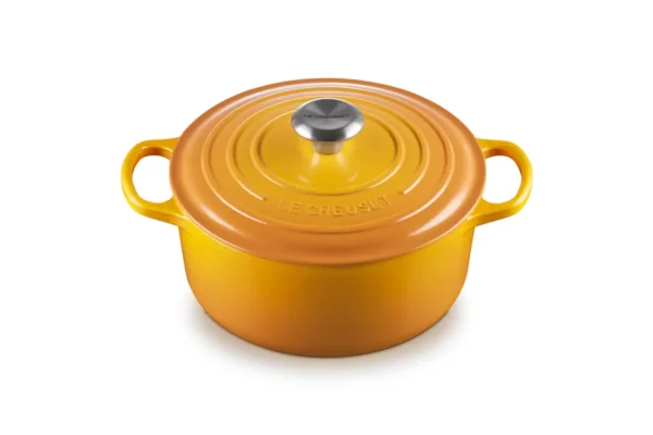 Le Creuset Gusseisen Topf 24 cm nectar / gelb