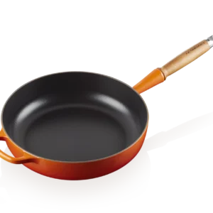 Le Creuset Gusseisen Pfanne 28 cm - Sautepfanne ofenrot / orange