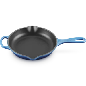 Le Creuset Gusseisen Brat- & Servierpfanne 20 cm azure / blau