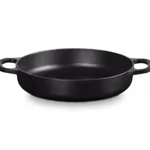 Le Creuset Servierpfanne mit 2 Griffen 28 cm schwarz