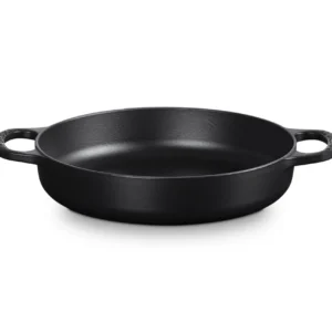 Le Creuset Servierpfanne mit 2 Griffen 28 cm schwarz