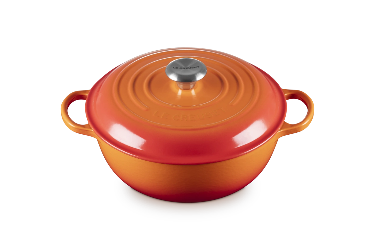 Le Creuset Profitopf Stew Pot 26 cm ofenrot / orange 1 Le Creuset Profitopf Stew Pot 26 cm ofenrot / orange