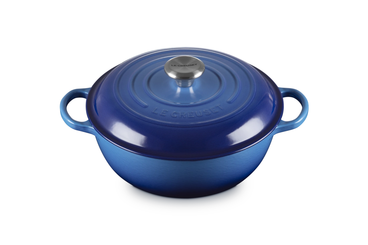 Le Creuset Profitopf Stew Pot 26 cm azure / blau 1 Le Creuset Profitopf Stew Pot 26 cm azure / blau