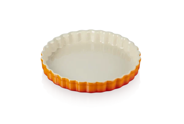 Le Creuset Tarte Form 24 cm ofenrot / orange