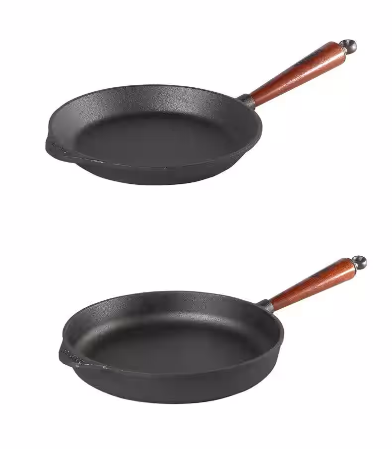 Skeppshult Gusseisen Pfannen Set Buchegriff 1 Skeppshult Gusseisen Pfannen Set Buchegriff