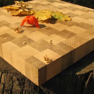 Eiche Stirnholz Hackblock