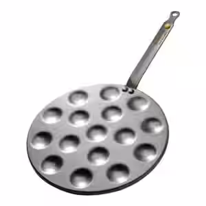 De Buyer Poffertjespfanne 27 cm - Eisenpfanne