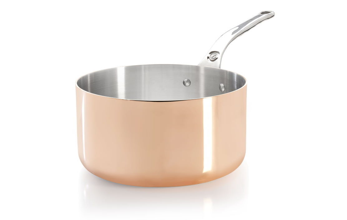 De Buyer Kupfer Stieltopf Induktion 18 cm