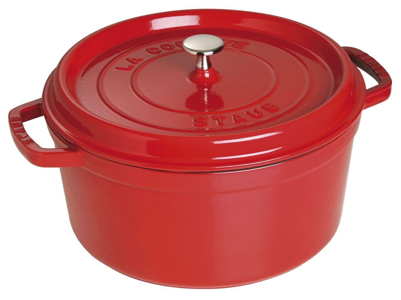 Staub Cocotte kirschrot 28 cm