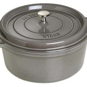 Staub Cocotte graphite / grau 28 cm