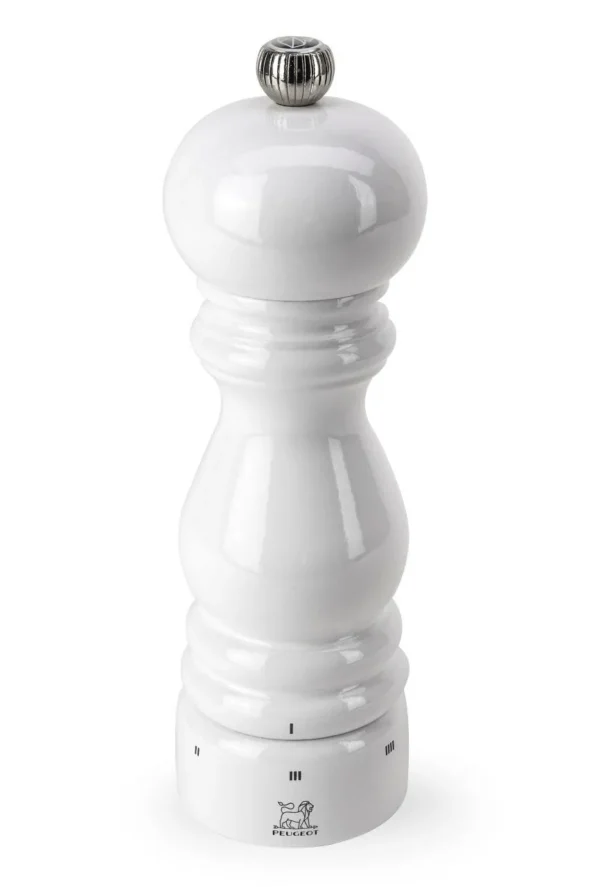 Peugeot Paris Salzmühle weiß glänzend 18 cm