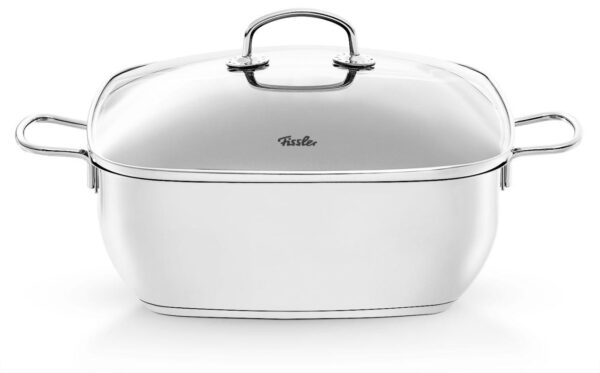 Fissler Edelstahl Viereckpfanne Induo