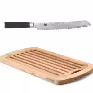Kai Shun Brotmesser mit Schneidbrett