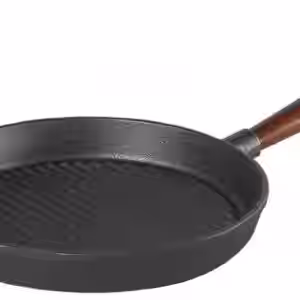 Skeppshult Gusseisen Grillpfanne rund Buche