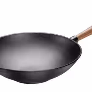 Skeppshult Gusseisen Wok Pfanne 30 cm Walnuss