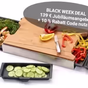 Schneidbox Bambus - Die Robuste